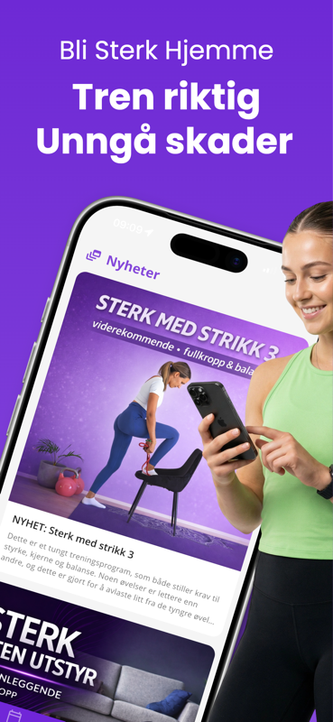 Norsk versjon av Bli Sterk Hjemme.